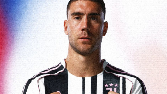 Dusan Vlahovic, attaccante della Juventus. Foto &copy; Juventus FC