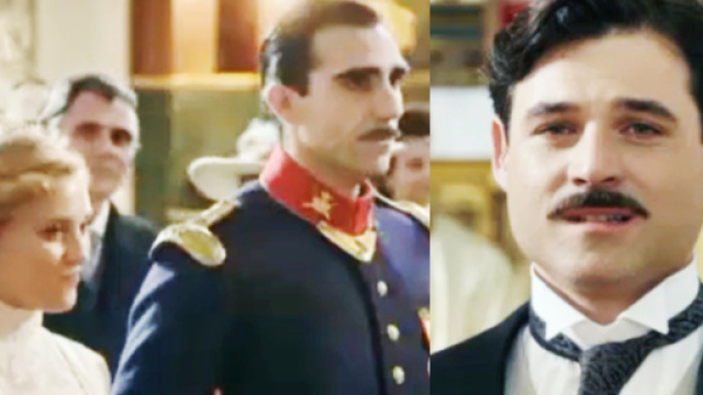 Jana, Lorenzo e Manuel in scena &copy; La Promessa