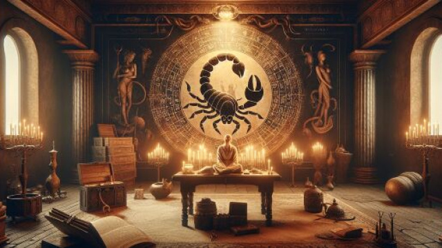 Numero 6 della Smorfia napoletana, chella ca guarda 'nderra. &copy; Immagine creata con Dall-E