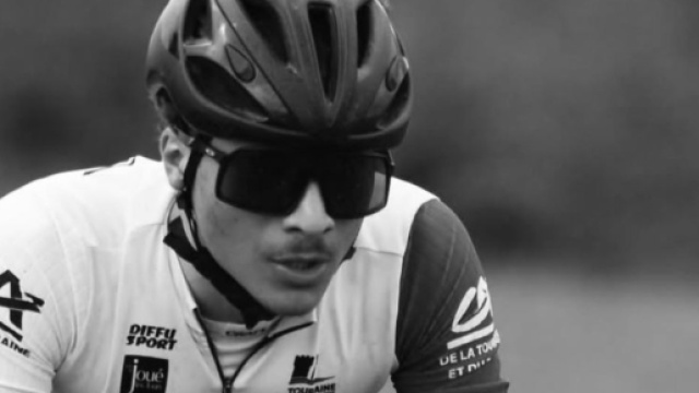 Il ciclista Noa Sartis &copy; Instagram Union Cycliste Jou&eacute;-L&egrave;s Tours