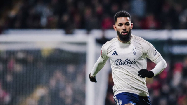 Douglas Luiz, centrocampista del Nottingham Forest. Foto &copy; Nottingham Forest