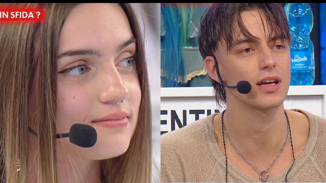 In foto Flavia e Plasma ad Amici &copy; Mediaset