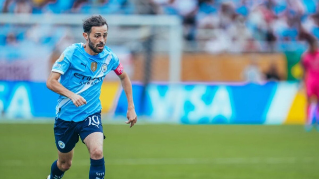 Bernardo Silva, centrocampista del Manchester City. Foto &copy; Manchester City