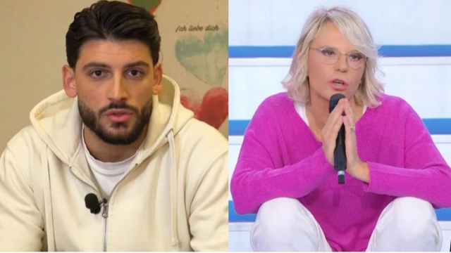 Ciro Solimeno e Maria De Filippi &copy; Canale 5.