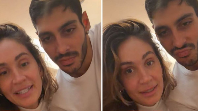 Helena Prestes e Javier Martinez &copy; TikTok.