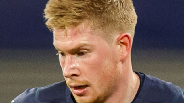 Kevin De Bruyne nel dicembre 2021 (Wikimedia commons).