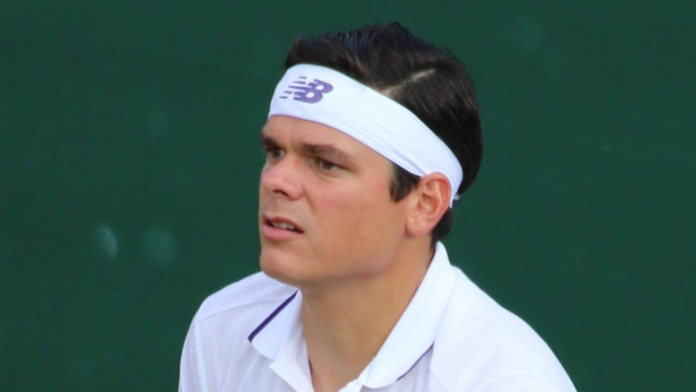 Milos Raonic (Wikimedia Commons).