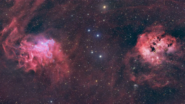 Nebulose di colore rossastro- &copy;PexelsPexels
