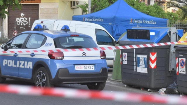 Una volante della Polizia (Polizia di Stato).