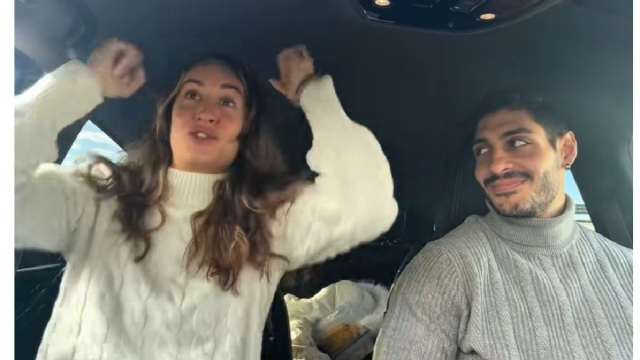 Helena Prestes e Javier Martinez &copy; TikTok.