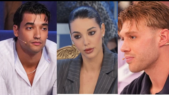 Jakub Bakkour, Sara Gaudenzi e Marco Veneselli &copy; Canale 5.