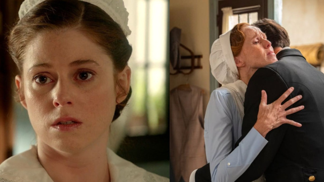 Mar&iacute;a Fern&aacute;ndez, Pia e Carlo &ndash; &copy; La Promessa.