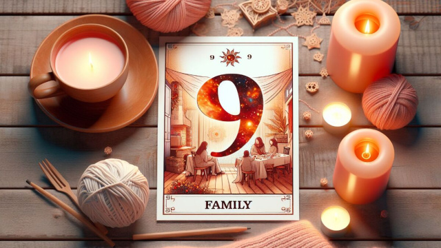 Numero 9 della Smorfia napoletana, 'a figliata, Cancro. &copy; Immagine creata con Dall-E