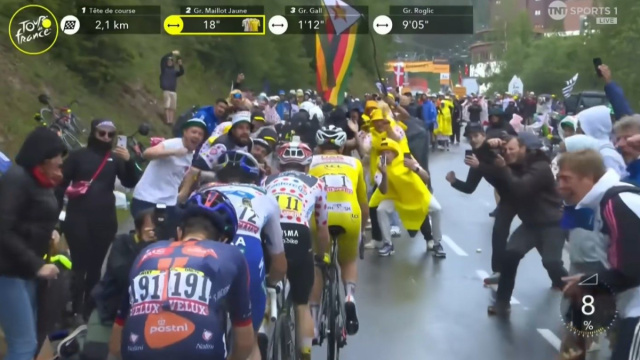 Oscar Onley al Tour de France - &copy; Screenshot Eurosport