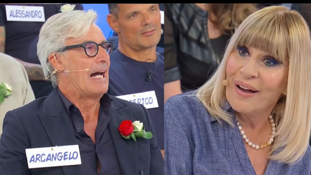 Arcangelo Passirani e Gemma Galgani &copy; Canale 5.