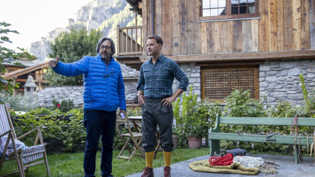 Bianco', Alessandro Borghi nei panni di Walter Bonatti sul set &copy; Creative Commons