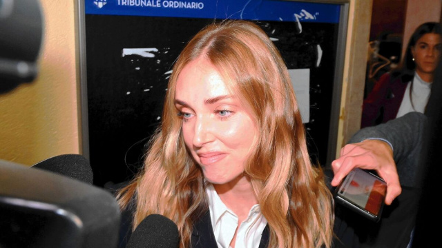 Chiara Ferragni all'uscita dal Tribunale di Milano &copy;Instagram Chiara Ferragni.