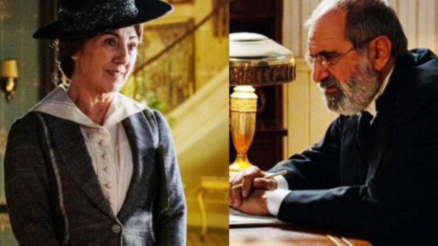 Emilia e Romulo de La Promessa &copy; Mediaset.