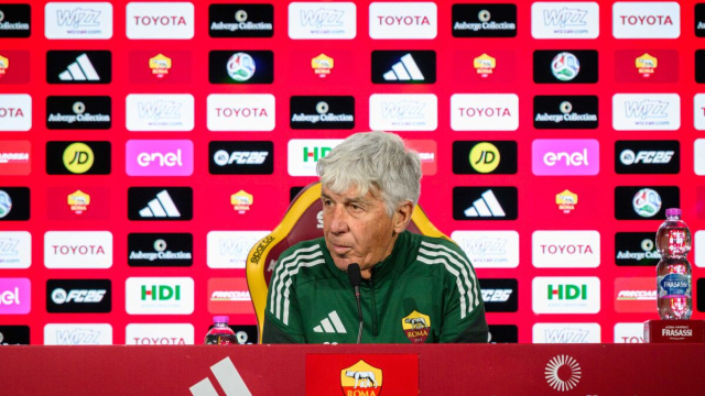 Gian Piero Gasperini, allenatore della Roma. Foto &copy; Roma