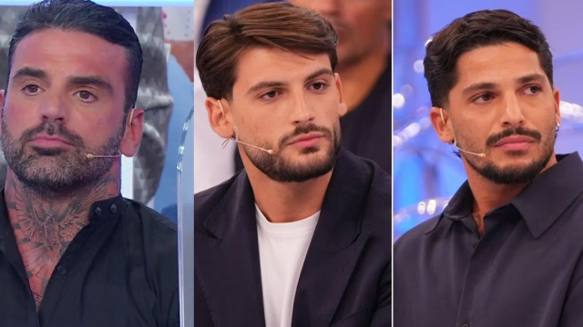 Mario Cusitore, Ciro Solimeno e Gianmarco Steri &copy; Canale 5.