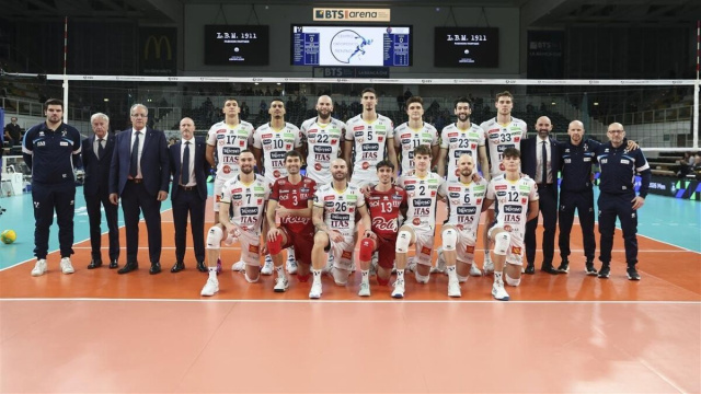 Trentino Volley &copy; Pagina Facebook Ufficiale Lega Pallavolo Serie A