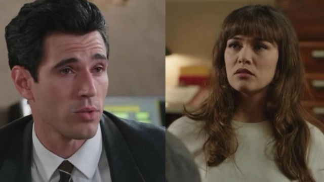 In foto Marta e Odile nella soap &copy; Rai