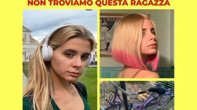 Particolare del volantino sulla scomparsa di Annabella Martinelli diffuso su Facebook