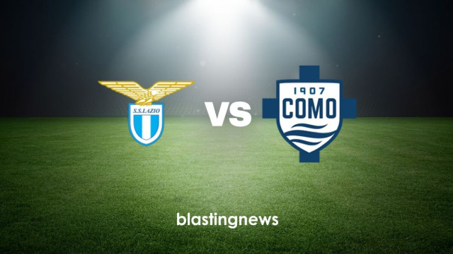 I loghi di Lazio e Como. &copy; Blasting News