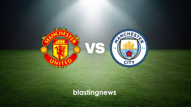 I loghi di Manchester United e Manchester City. &copy; Blasting News
