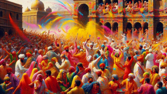 Numero 20 della Smorfia napoletana, 'a festa, per i Gemelli. &copy; Immagine creata con Dall-E