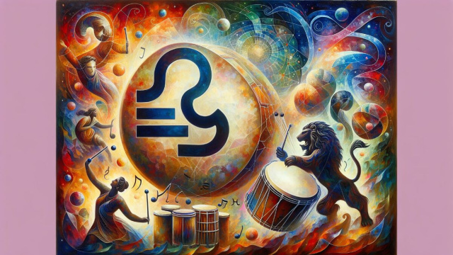 Numero 36 della Smorfia napoletana, &lsquo;e castagnelle per la Bilancia. &copy; Immagine creata con Dall-E