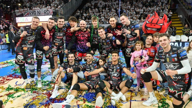 Perugia Volley &copy; Pagina Facebook Ufficiale Lega Pallavolo Serie A