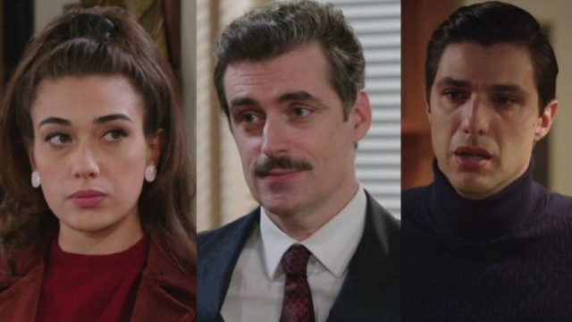 Rosa, Tancredi e Marcello - foto da &copy; Rai.