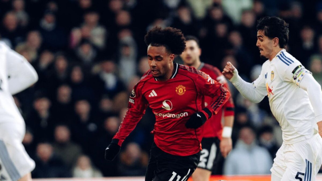 Joshua Zirkzee, attaccante del Manchester United. Foto &copy; Manchester United