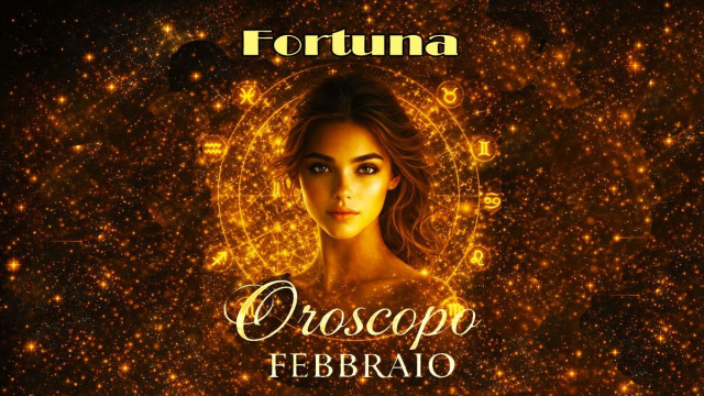 Locandina per l'oroscopo della fortuna di febbraio 2026 - &copy; Copilot IA.