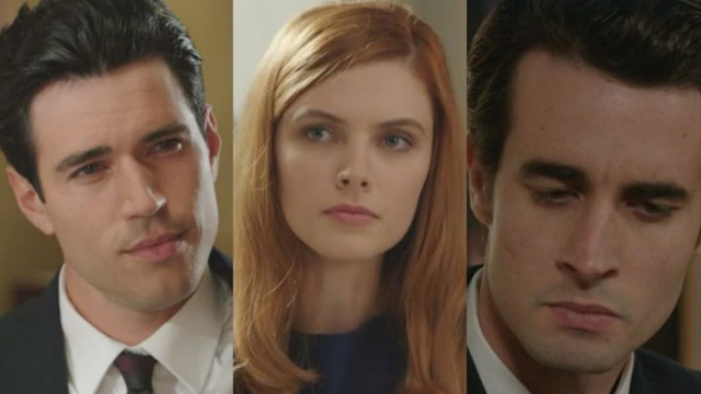 Matteo, Odile ed Ettore - screenshot &copy; Rai