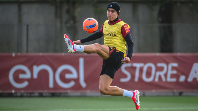 Paulo Dybala, attaccante della Roma. Foto &copy; Roma