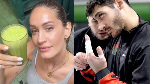 Helena Prestes e Javier Martinez &copy; Instagram.