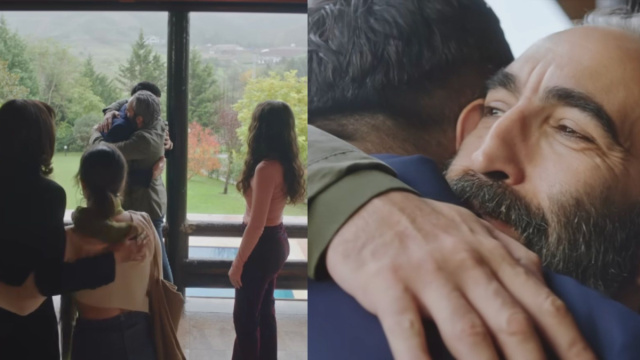 L'abbraccio tra Tahir e Mehmet &ndash; &copy; Now.