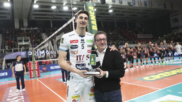 Alessandro Michieletto Credem Banca MVP of the month of January ... &copy; Creative Commons