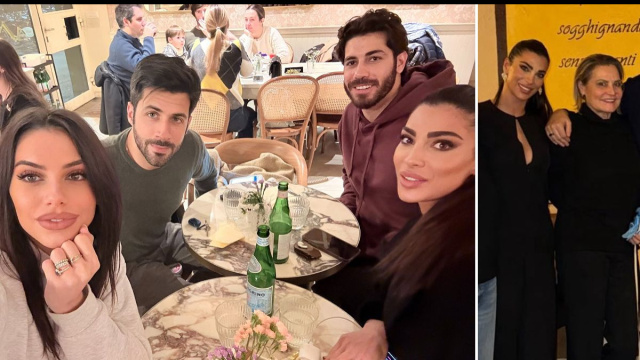 Antonella Fiordelisi, Giulio Fratini, Omer Elomari, Rasha Younes, Simona Ventura e Giovanni Terzi &copy; X.