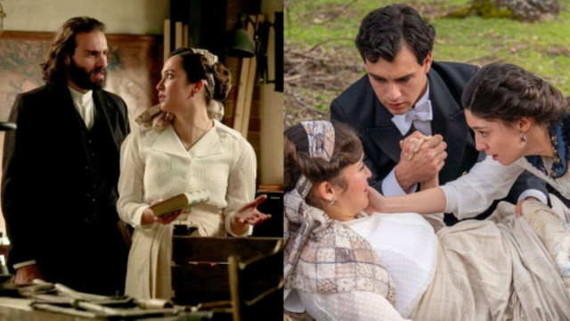 Catalina e Adriano de La Promessa &copy; Mediaset.