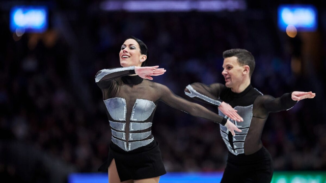 Charlene Guignard e Marco Fabbri alle Olimpiadi di Milano Cortina ... &copy; Creative Commons