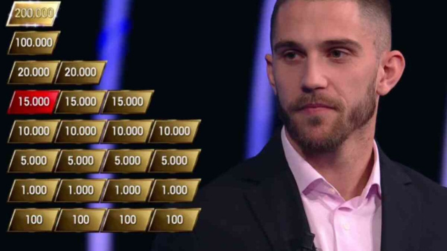 Flavio Rodolfi da due sere campione a La Ruota della Fortuna
