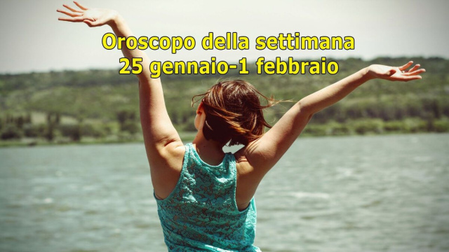 Locandina per l'oroscopo della settimana 25 gennaio-1 febbraio - &copy; Pixabay.