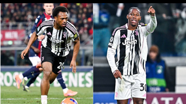 Lois Openda e Jonathan David. Foto &copy; Juventus