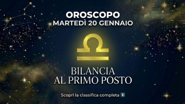 Oroscopo 19 gennaio, Bilancia prima