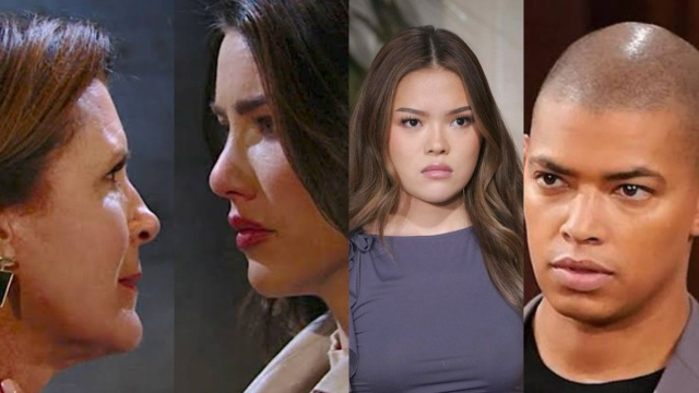Sheila, Steffy, Luna e Zende - screenshot &copy; Beautiful