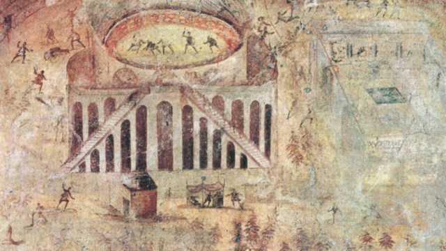 Zuffa tra pompeiani e nocerini - Wikipedia &copy; Creative Commons