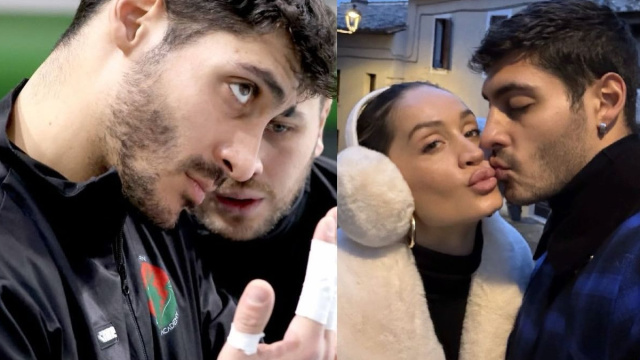 Javier Martinez e Helena Prestes &copy; Instagram.